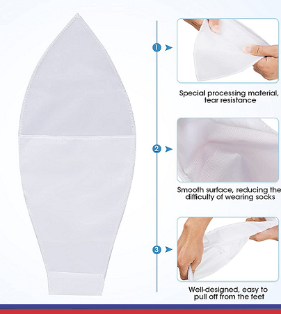 Medtex stockings Aid/Glider for Easy wear,Universal Size, pack of 2