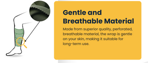 Co Wraps compression wraps for Lymphedema,Lipedema,varicose veins