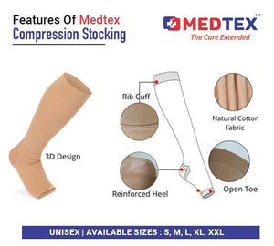 medtex class-2 thigh high stockings,microfiber compression stockings,Nylon compression stockings for varicose veins.