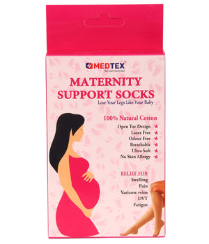 Comfortable maternity compression socks for varicose vein prevention during pregnancy