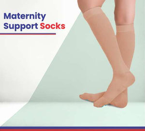 Medtex maternity compression socks for pregnancy leg support,For varicoe veins, swelling relief, and improved circulation"