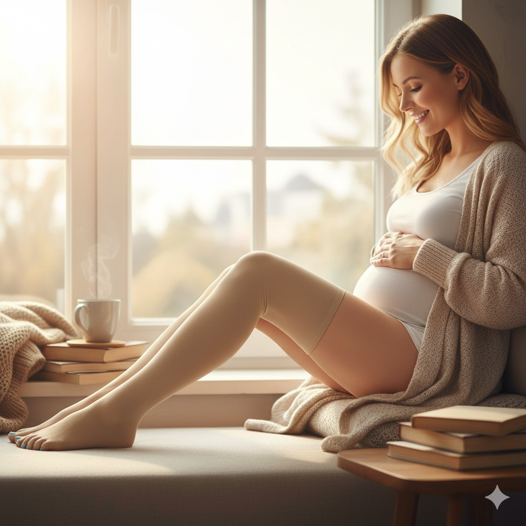 maternity compression stockings for leg pain