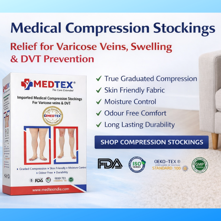 Medtex Class-2 compression stockings packaging