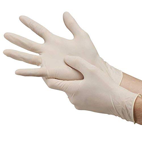 Latex Examination Gloves,100's pack