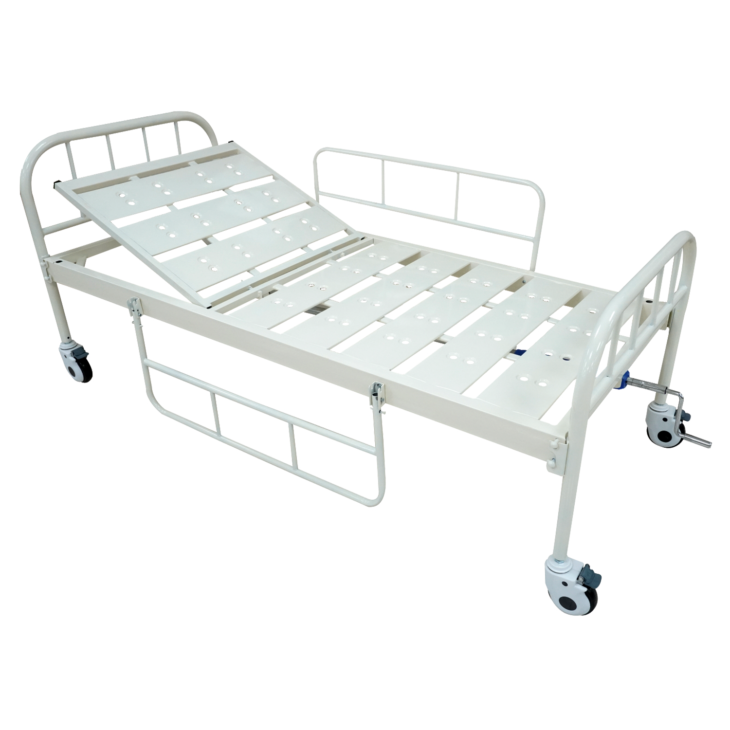 Back Rest Cot-Single Function Manual/ Semi-Fowler cot,Head side Adjustable