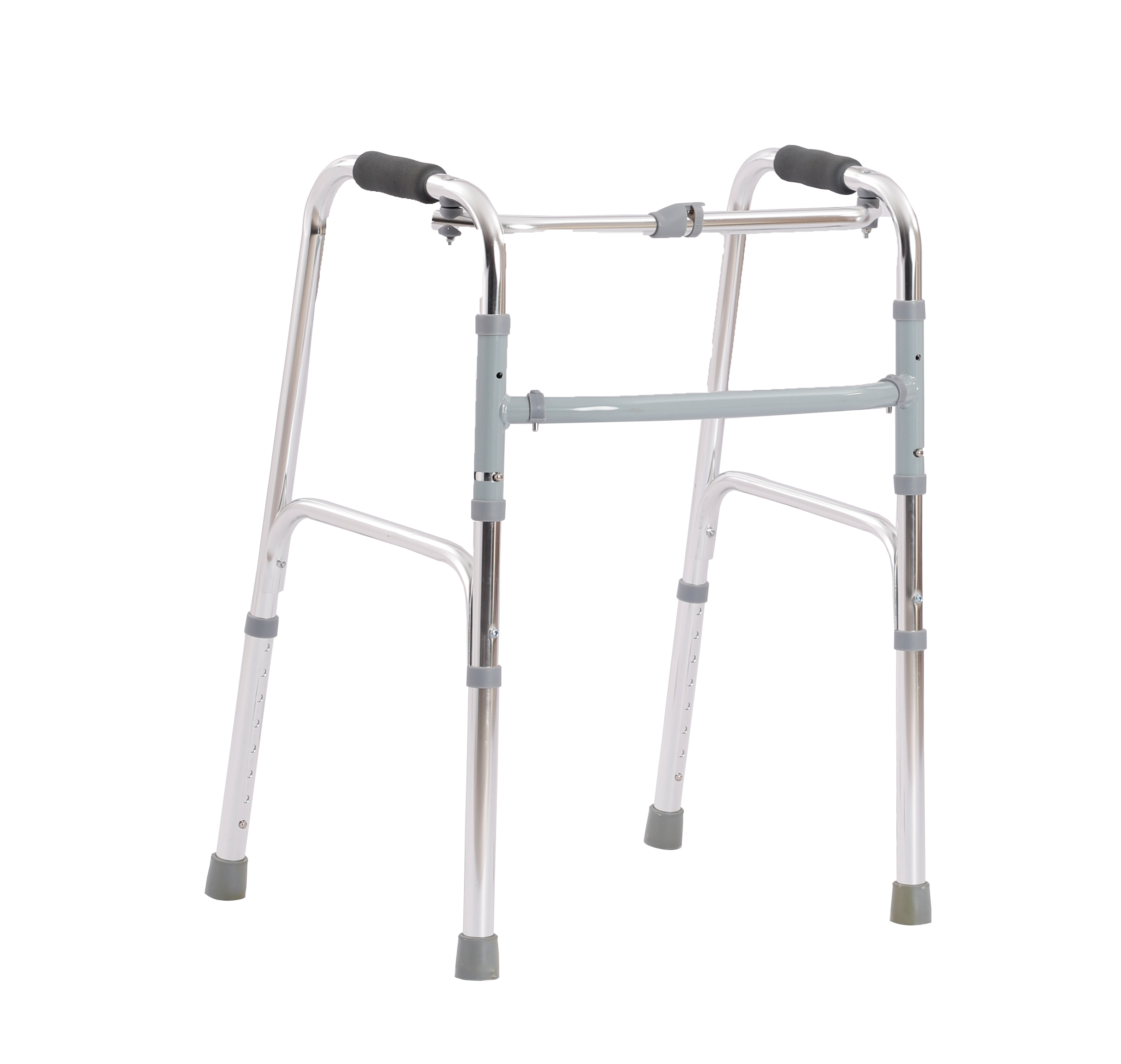 Foldable Reciprocating Walker – Lightweight Aluminum Mobility Aid for Enhanced Support