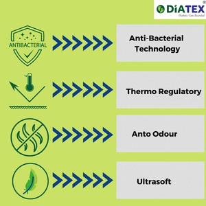 DIATEX Diabetic Socks with Separate Thumb for Therapeutic Arthritis Care – Infused with Nano Bio-Ray, Breathable, Anti-Microbial Design for Comfort and Support